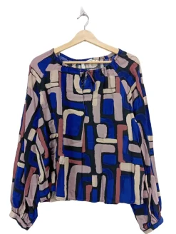 Langarm-Bluse                            Größe                40