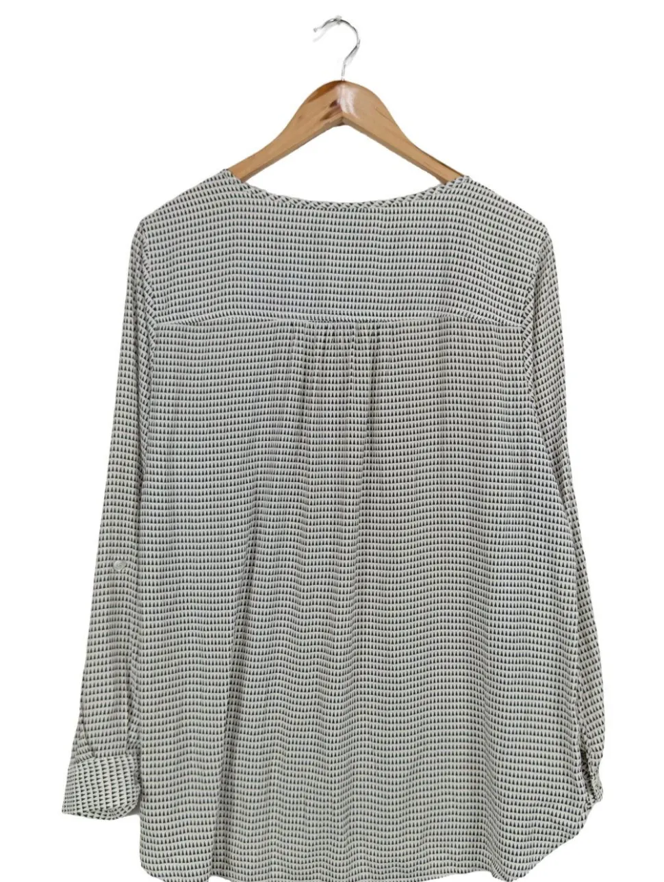 Langarm-Bluse Größe 46