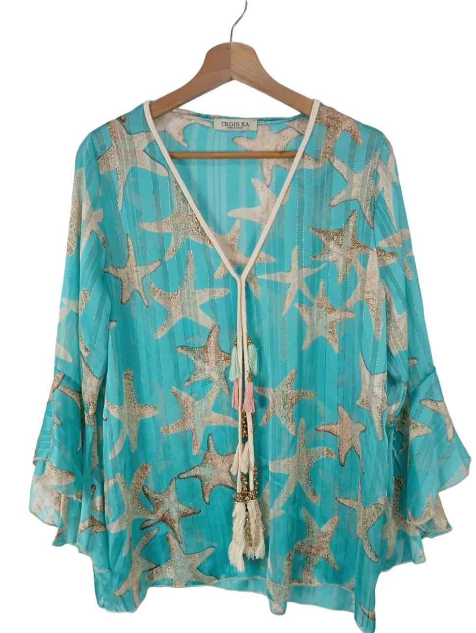 Langarm-Bluse Größe 36