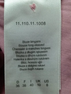 Langarmhemd                            Größe                36