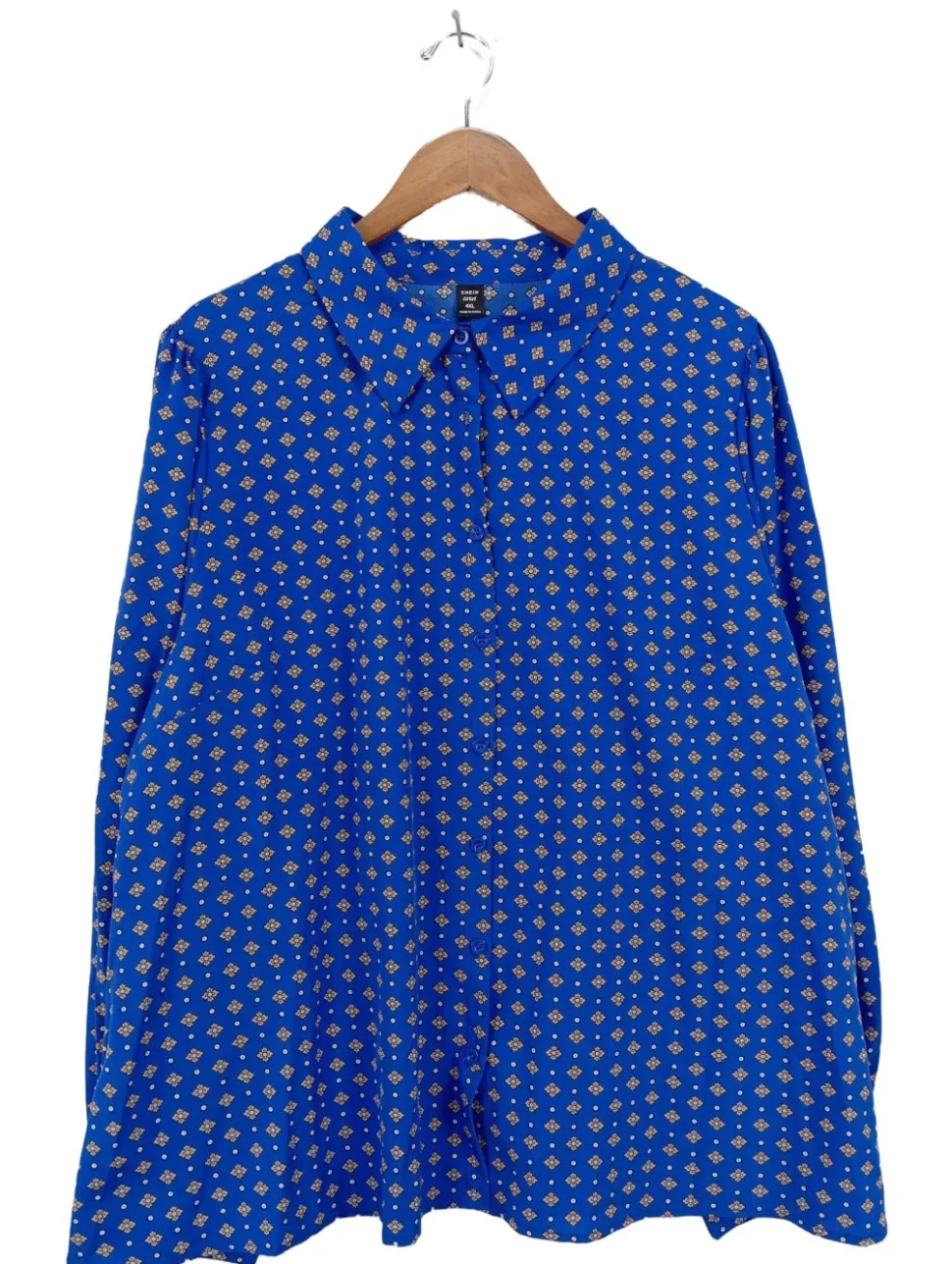 Langarmhemd Größe 48