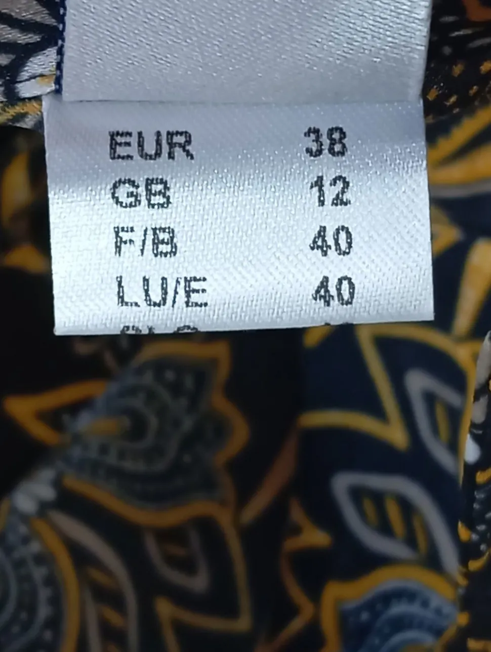 Langarmhemd Größe 38