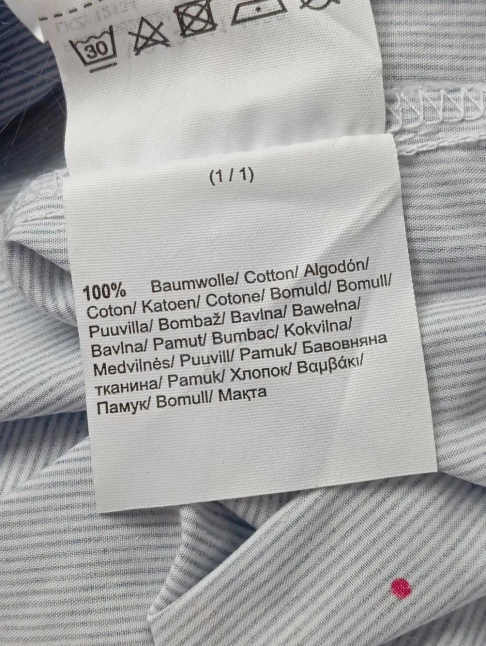 Langarmhemd Größe 42