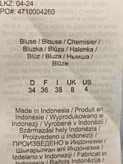 Langarmhemd Größe 34