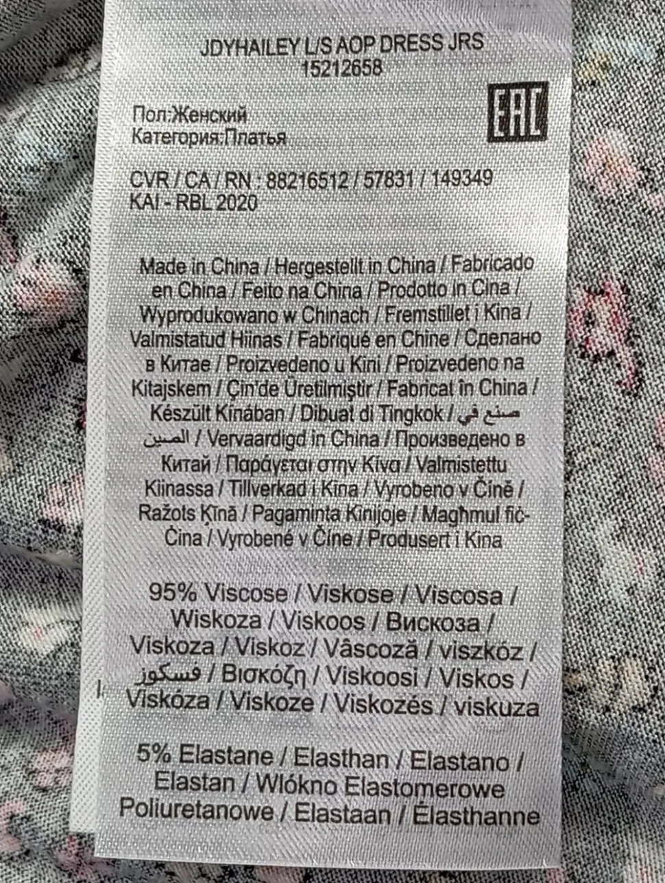 Langarmkleid Größe 38