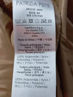 Lange Jacke                            Größe                38