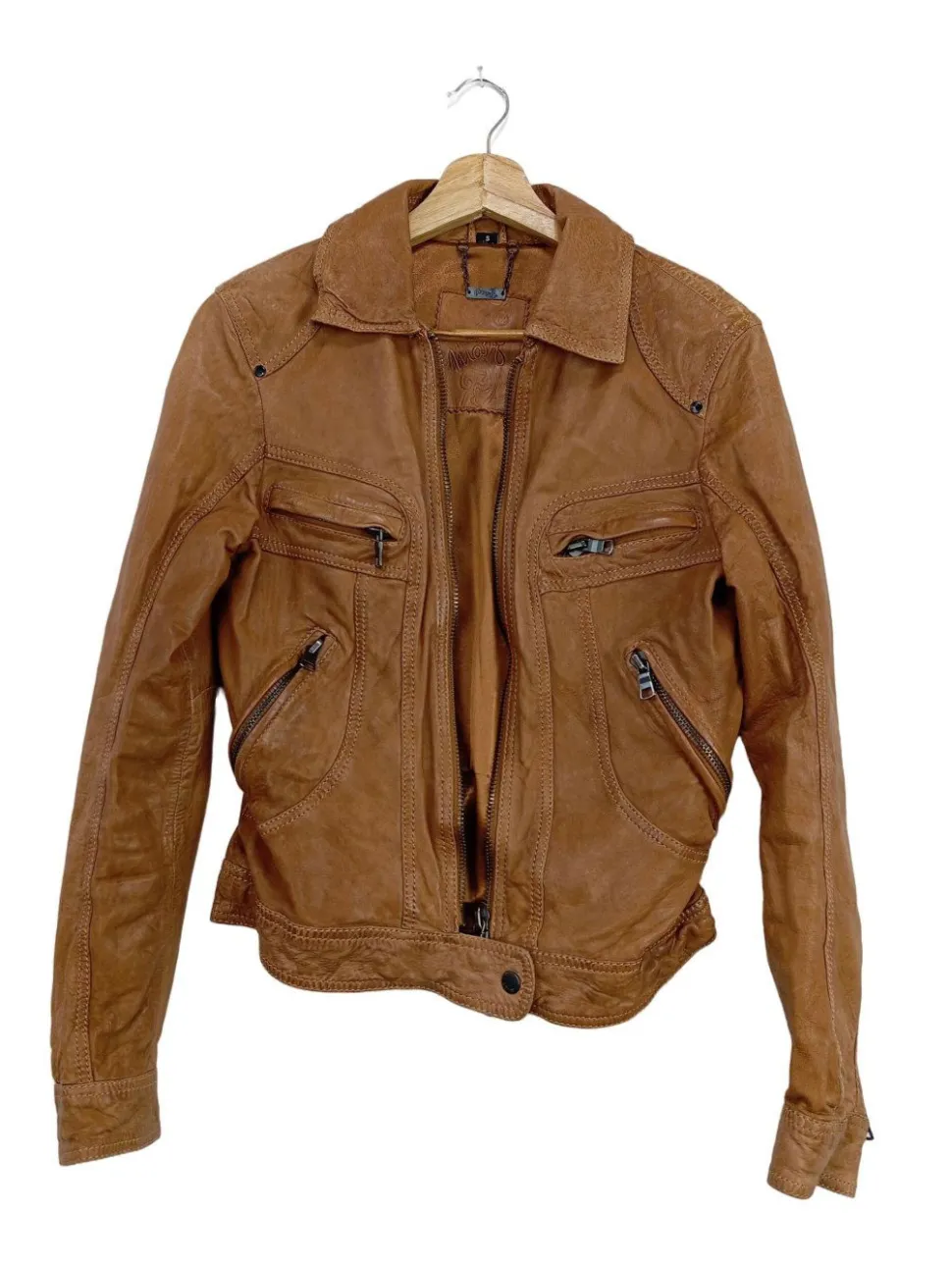 Lederjacke Größe 36