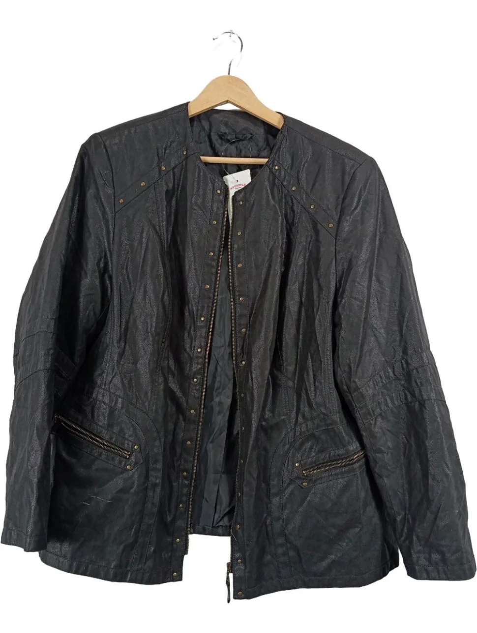 Lederjacke Größe 48