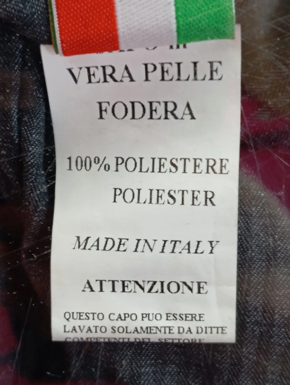 Lederjacke Größe 40