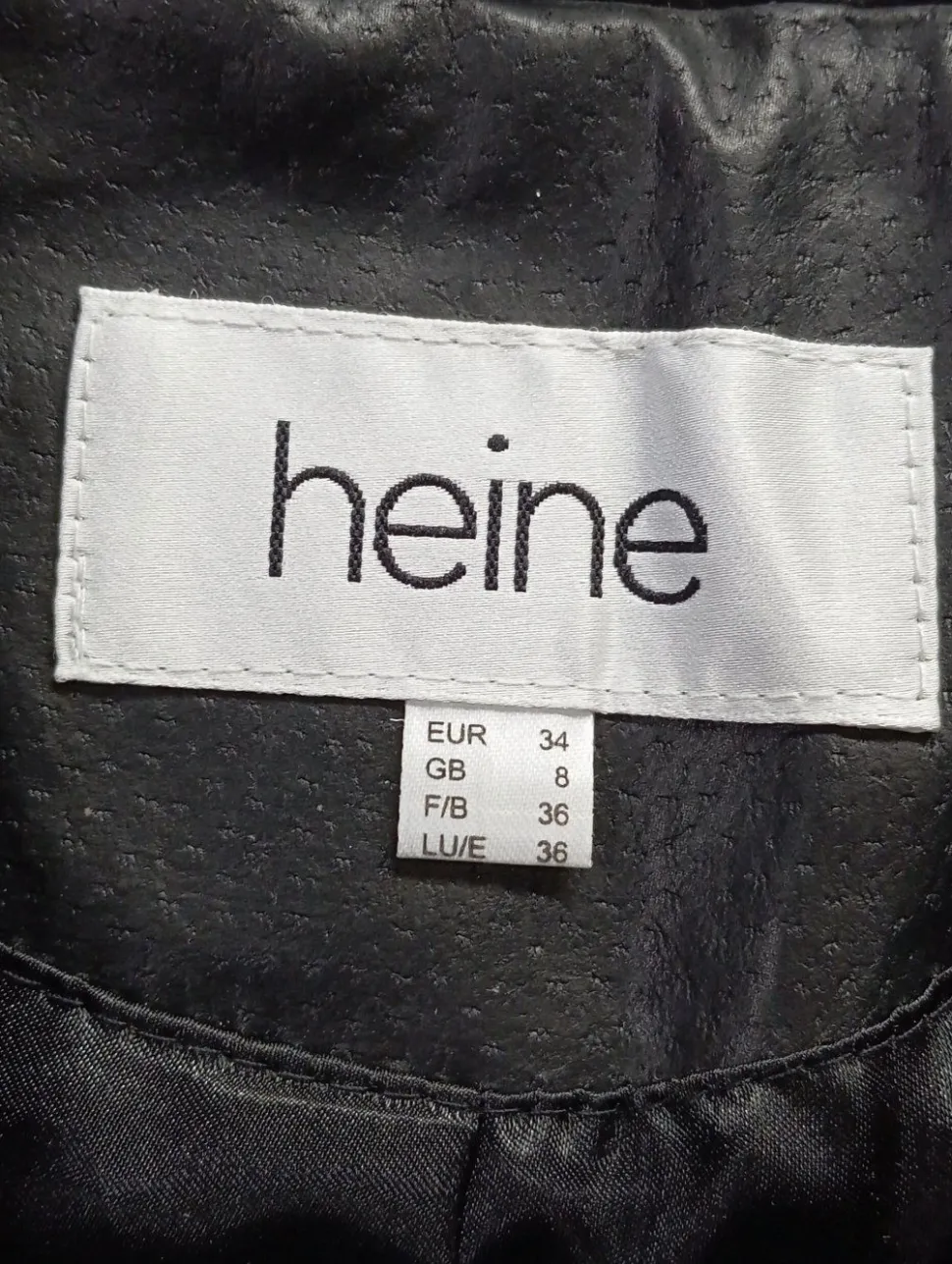 Ledermantel Größe 34