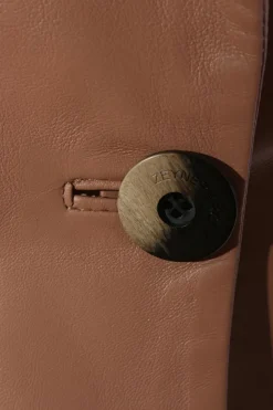 Ledermantel Größe 34