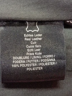 Ledermantel                            Größe                38