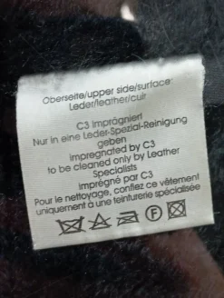 Ledermantel                            Größe                38