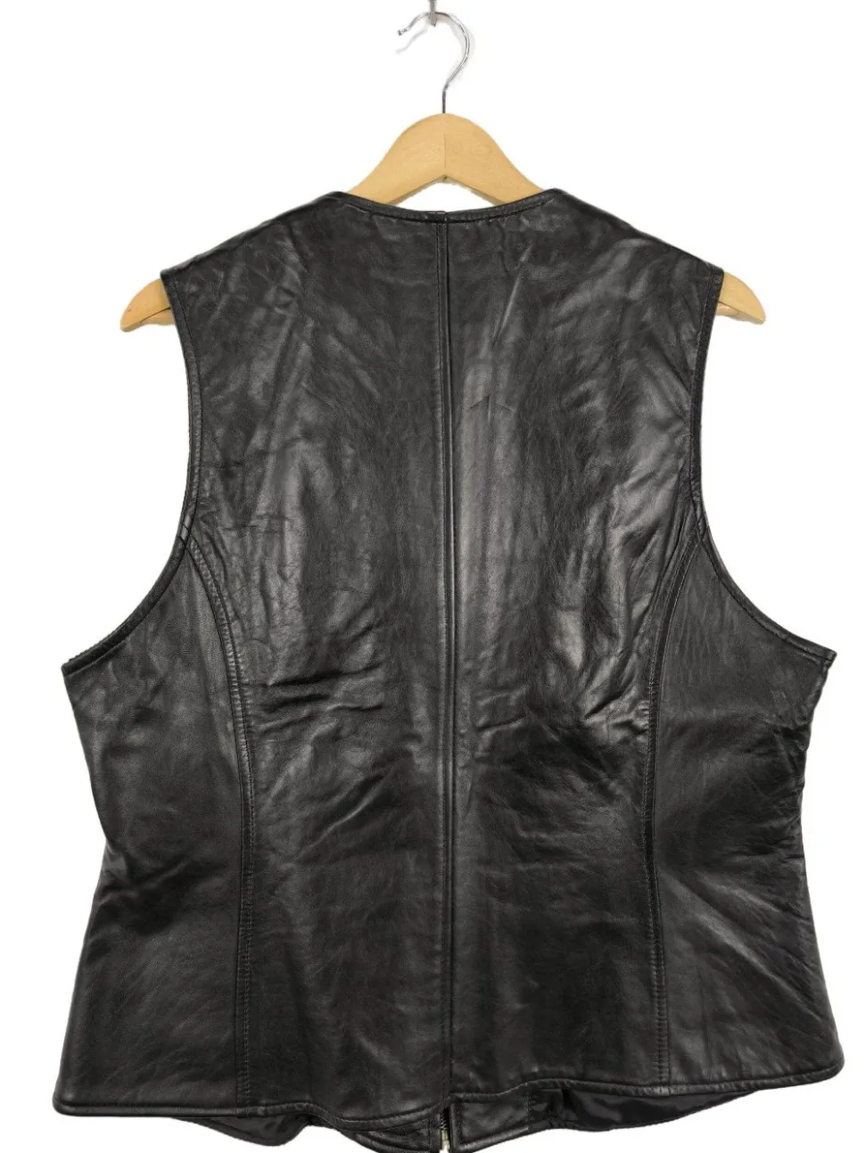 Lederweste Größe 42