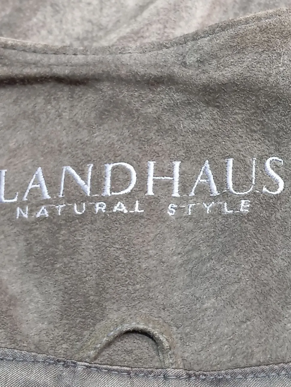 Lederweste Größe 42