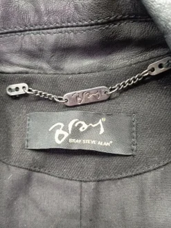 Lederweste Größe 38