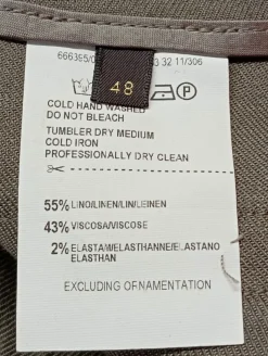 Leinenhose                            Größe                48