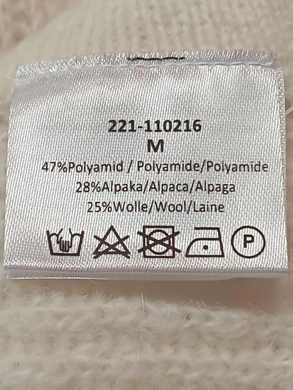 Longpullunder Größe 38