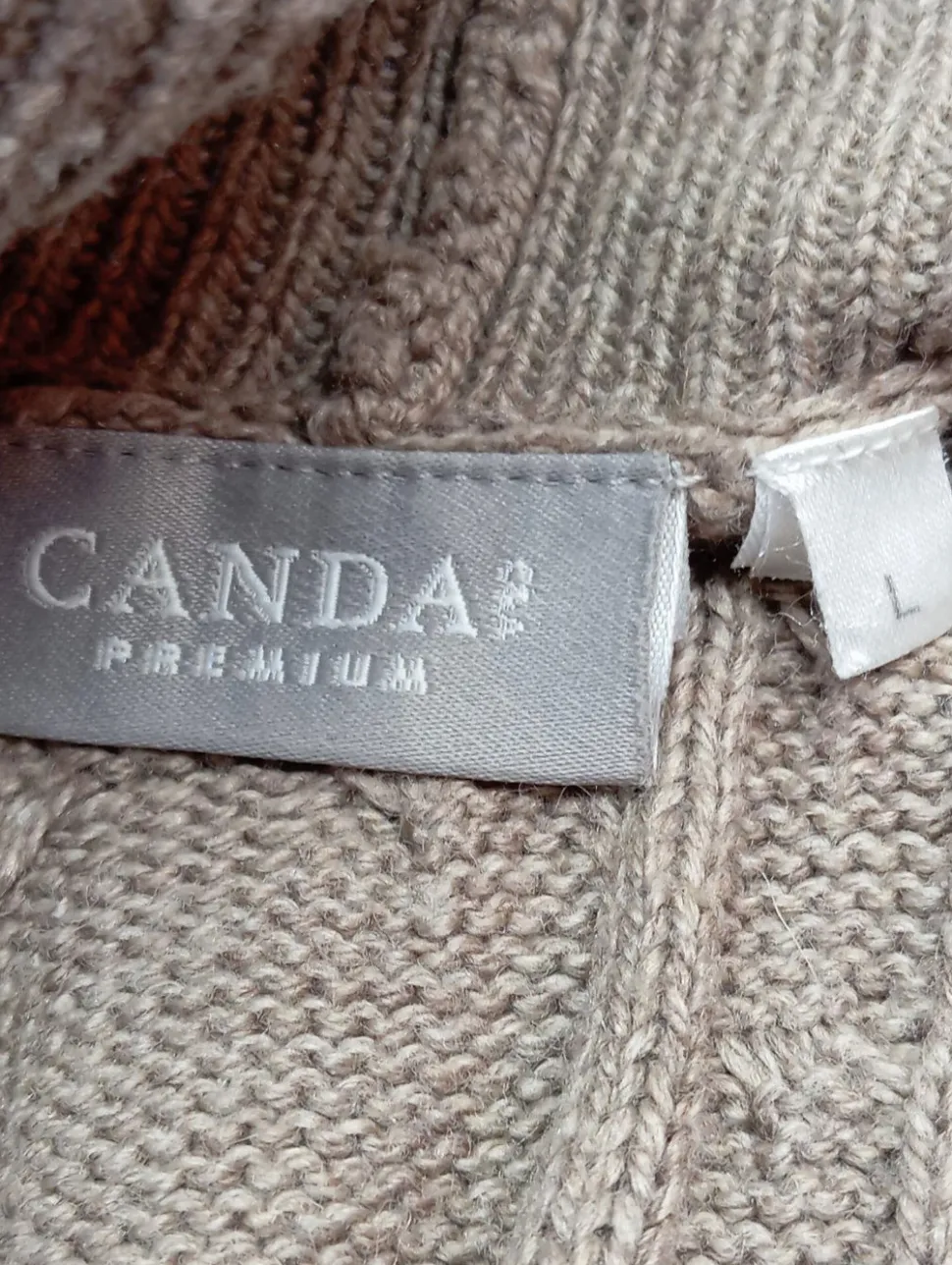 Longstrickweste Größe 40