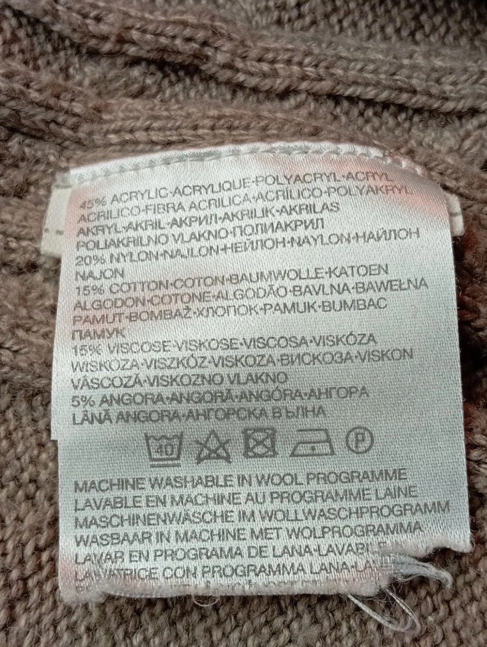 Longstrickweste Größe 40