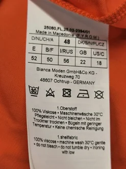Oversized Bluse Größe 48