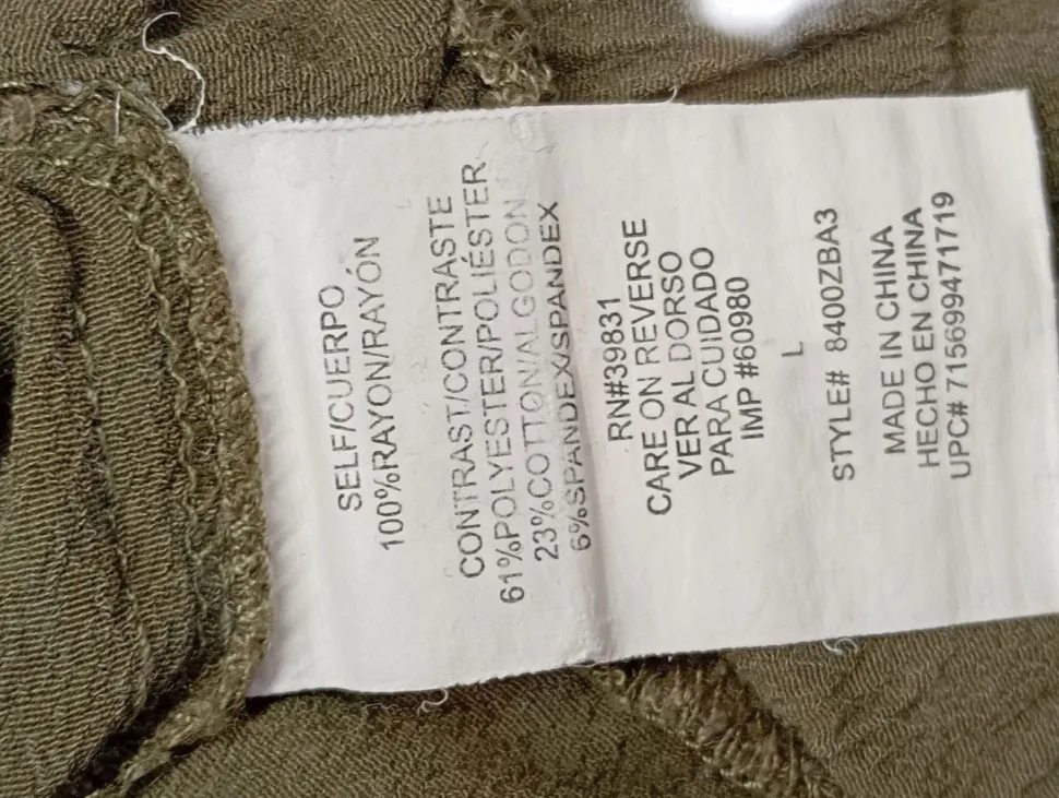 Paperbag-Hose Größe 40