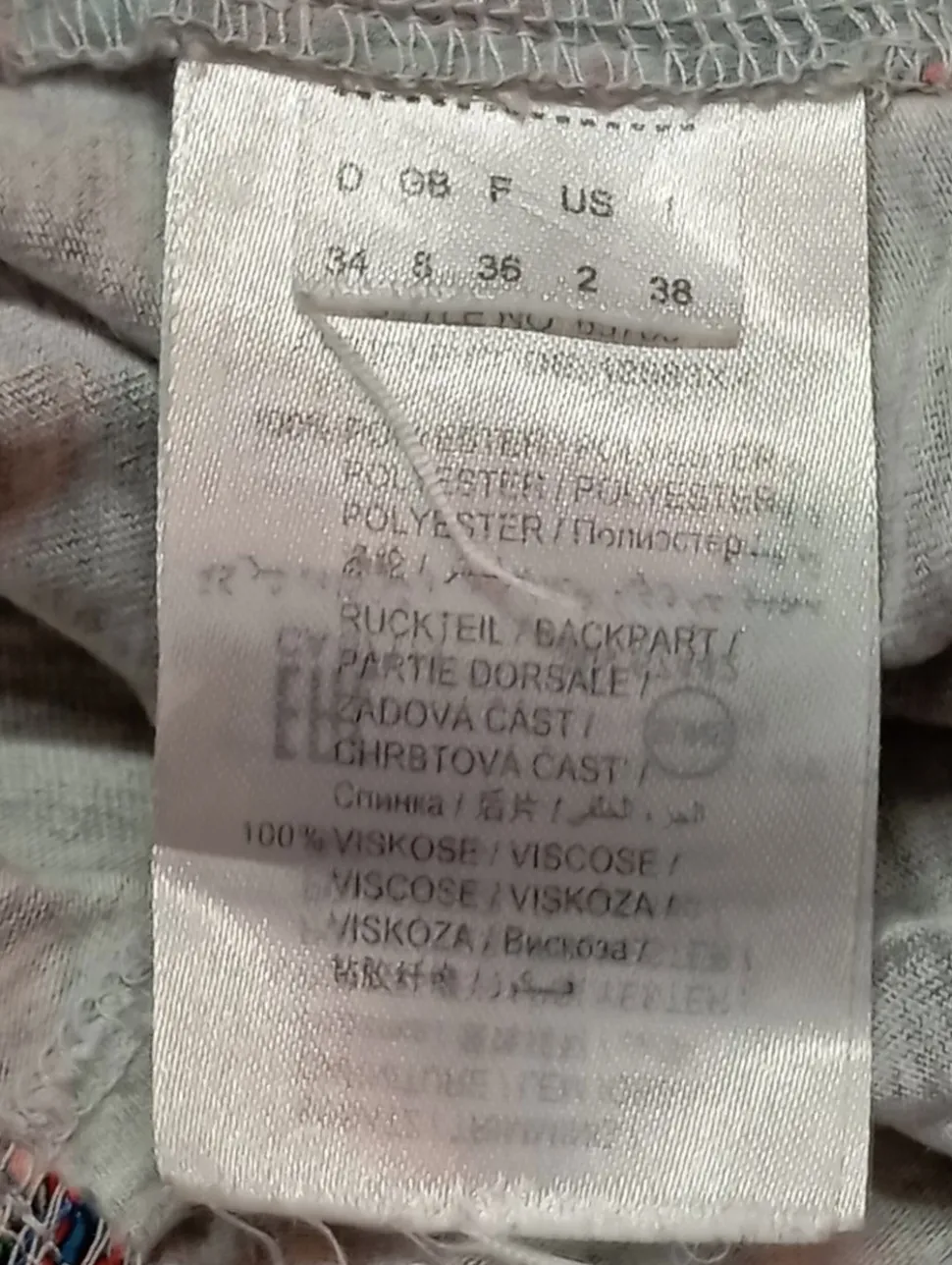 Print-Shirt Größe 34