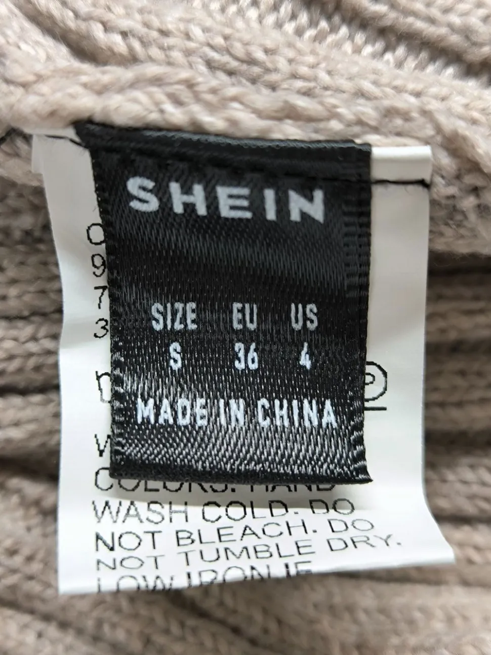 Pulloverkleid Größe 36