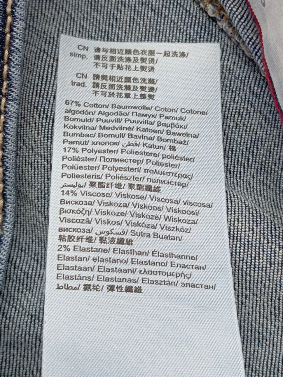 Röhrenjeans Größe 36