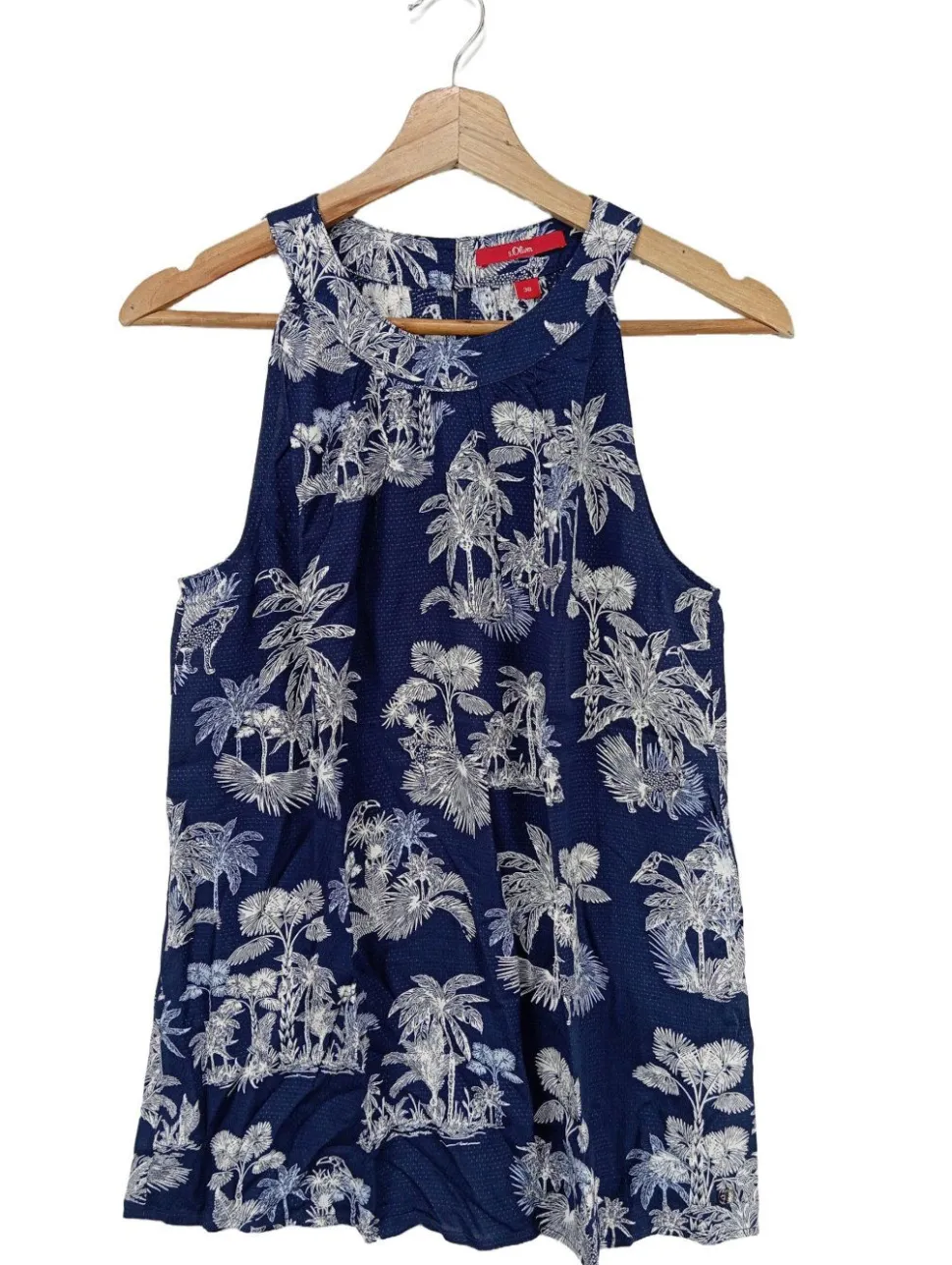 ärmellose Bluse Größe 38