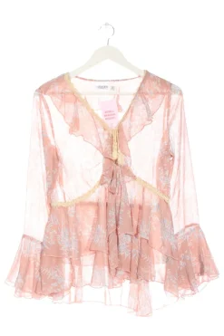 Rüschen-Bluse Größe 40