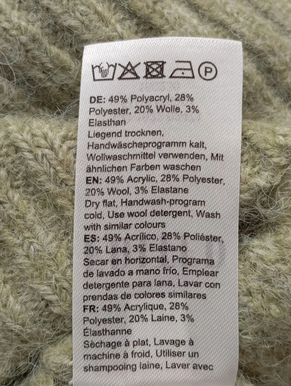 Rundhalspullover Größe 36