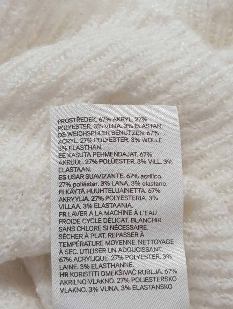 Rundhalspullover Größe 38