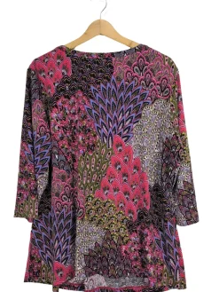 Schlupf-Bluse                            Größe                48