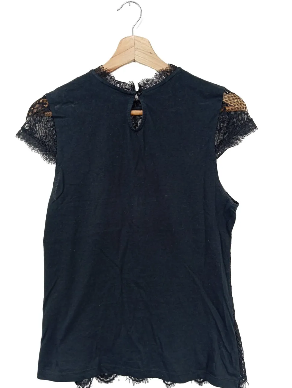 Spitzenbluse Größe 40