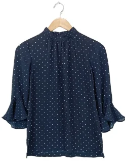 Stehkragenbluse                            Größe                32