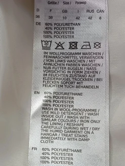 Steppweste Größe 36