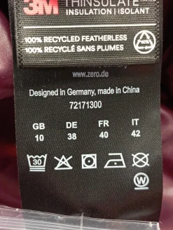 Steppweste Größe 38