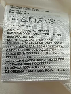 Steppweste Größe 34