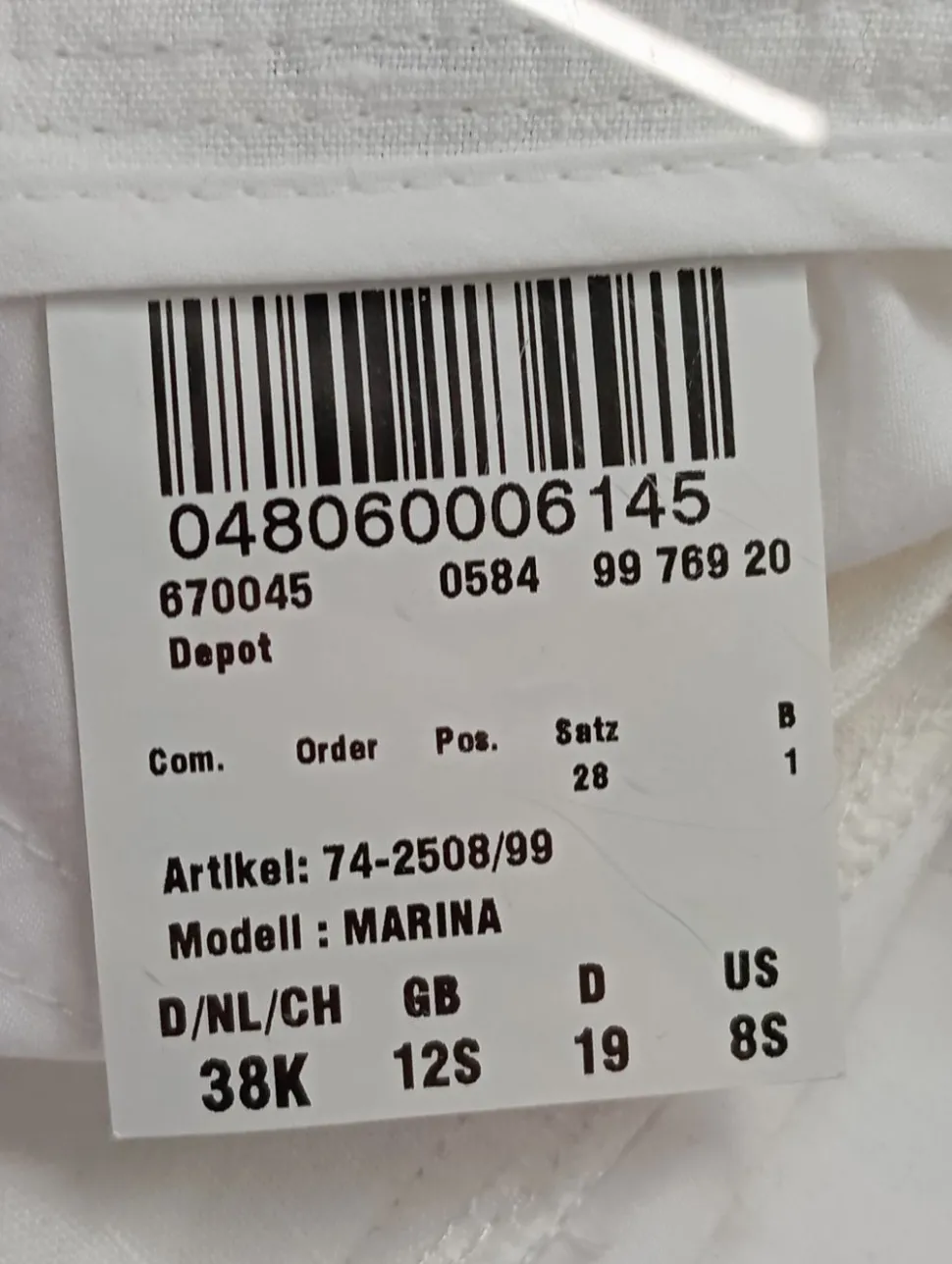 Stoffhose Größe 38