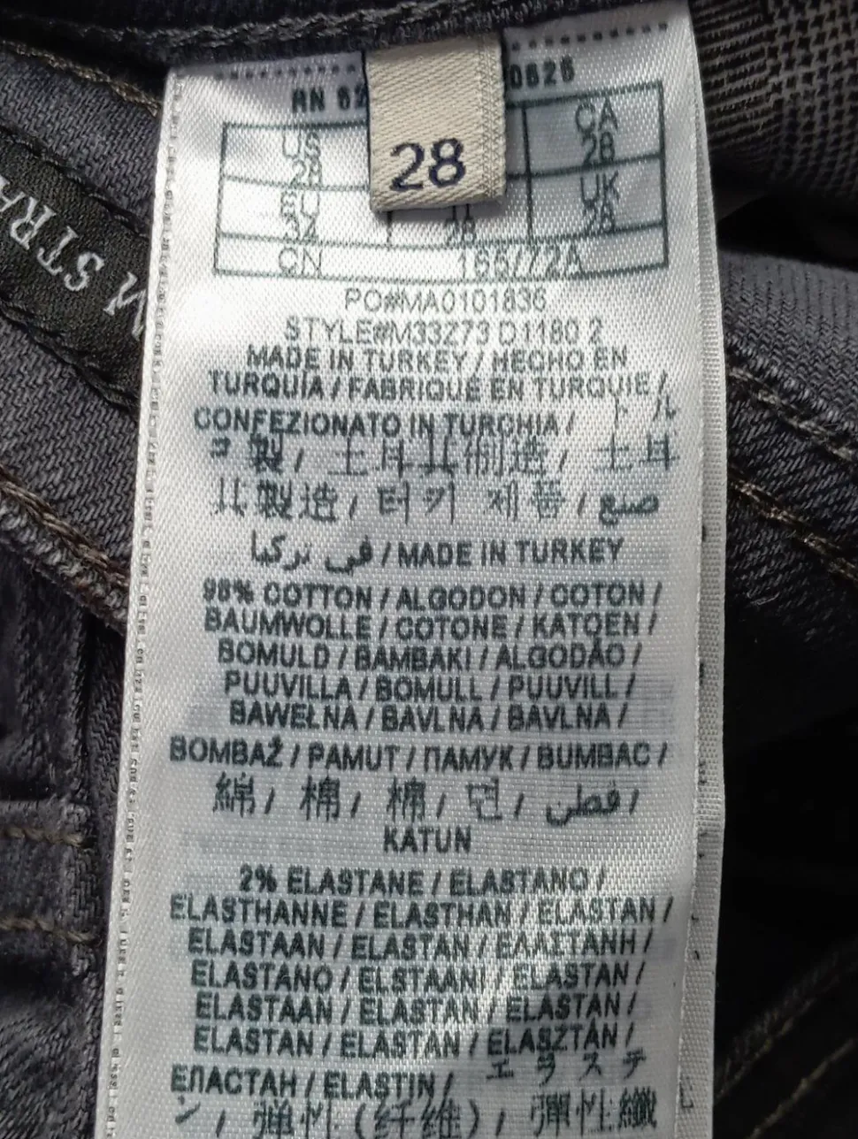 Straight-Leg Jeans Größe 38