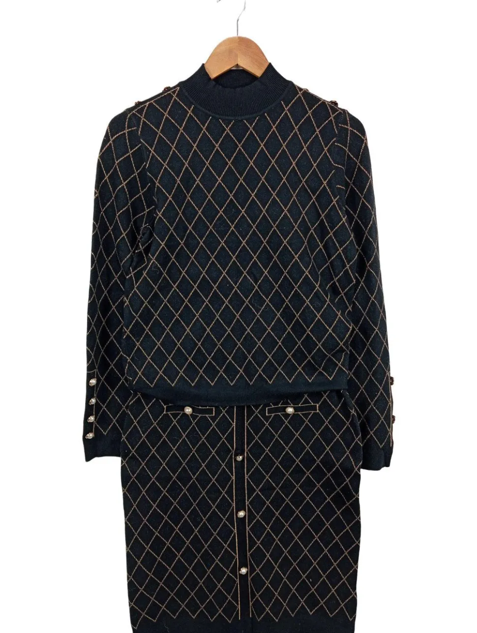 Strick Twin Set Größe 38