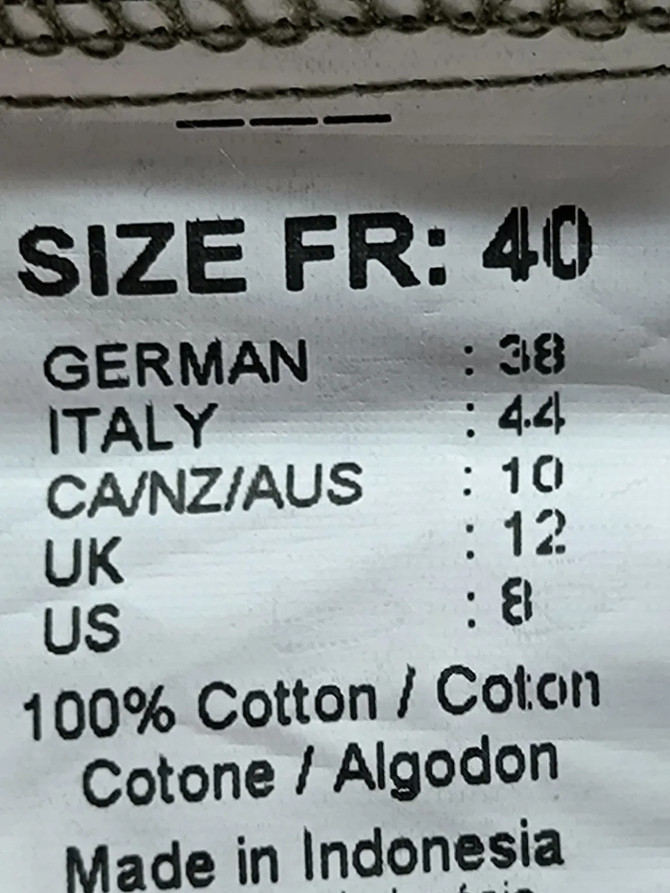 Strick Twin Set Größe 38