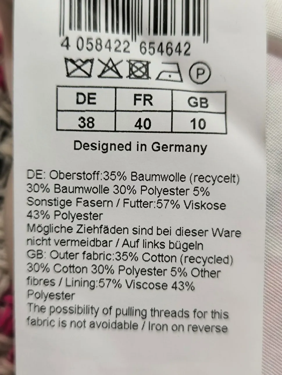 Strick Twin Set Größe 38