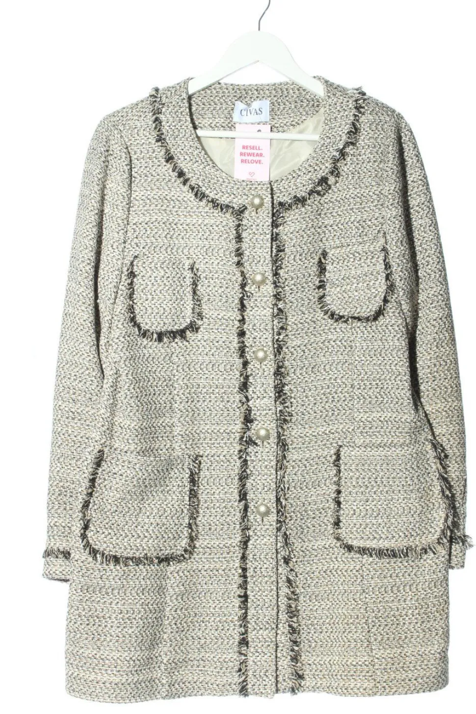 Strickmantel Größe 44