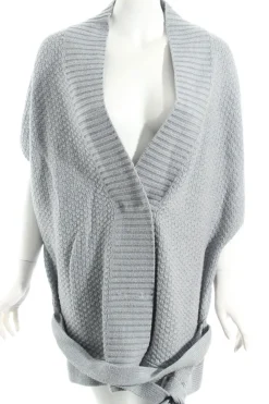 Strickponcho                            Größe                42