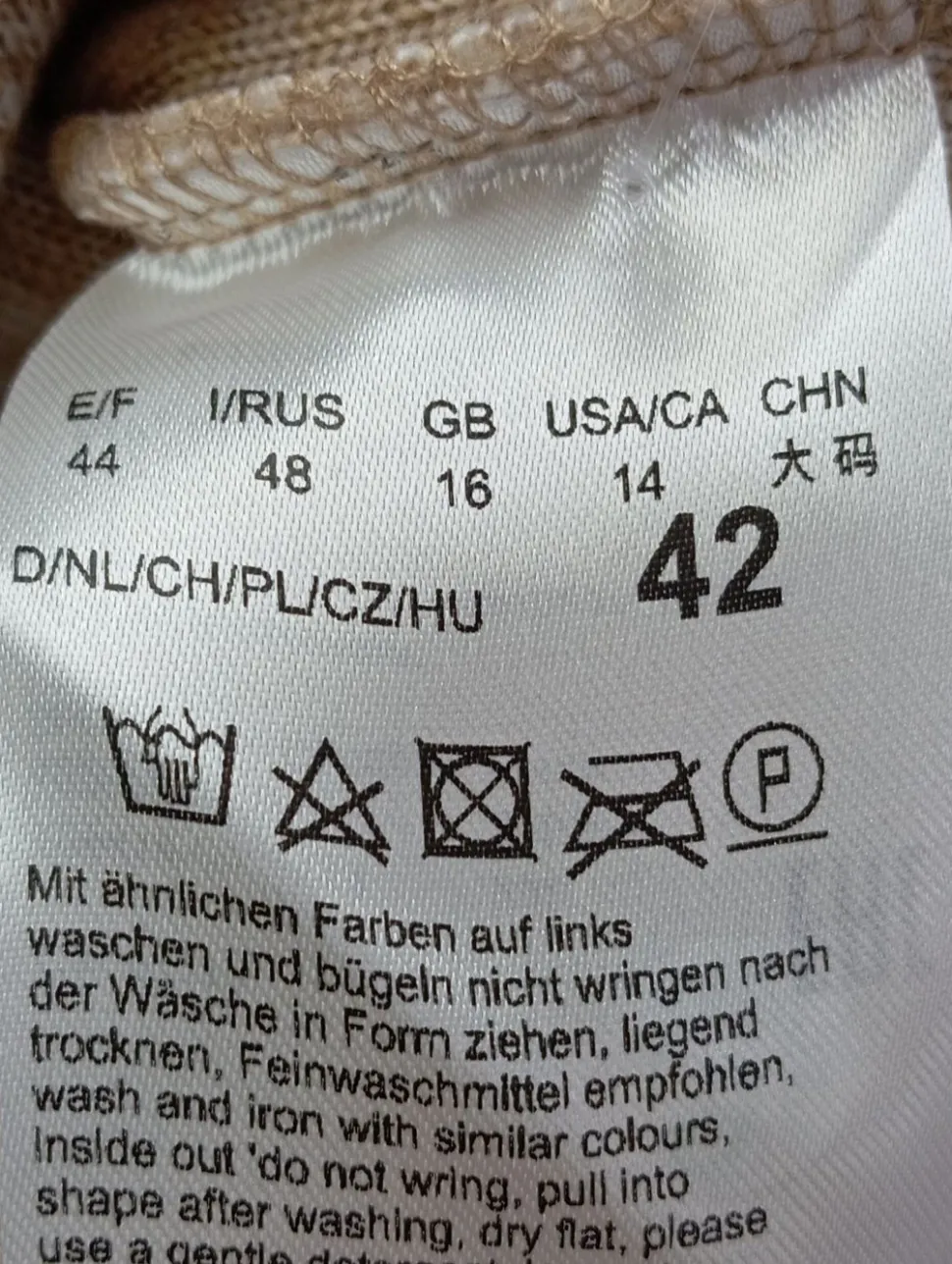 Strickweste Größe 42