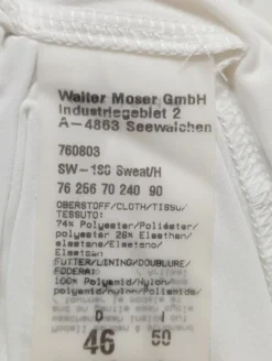 Sweatjacke                            Größe                46