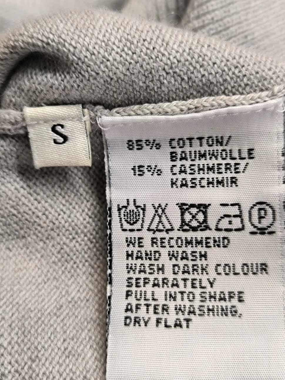 Sweatjacke Größe 36