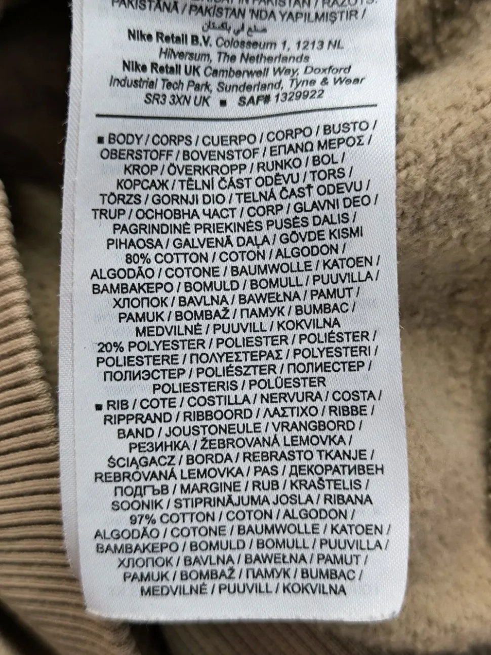 Sweatshirt Größe 38